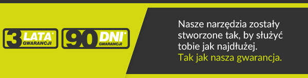 Our tools are built to last. So is our guarantee