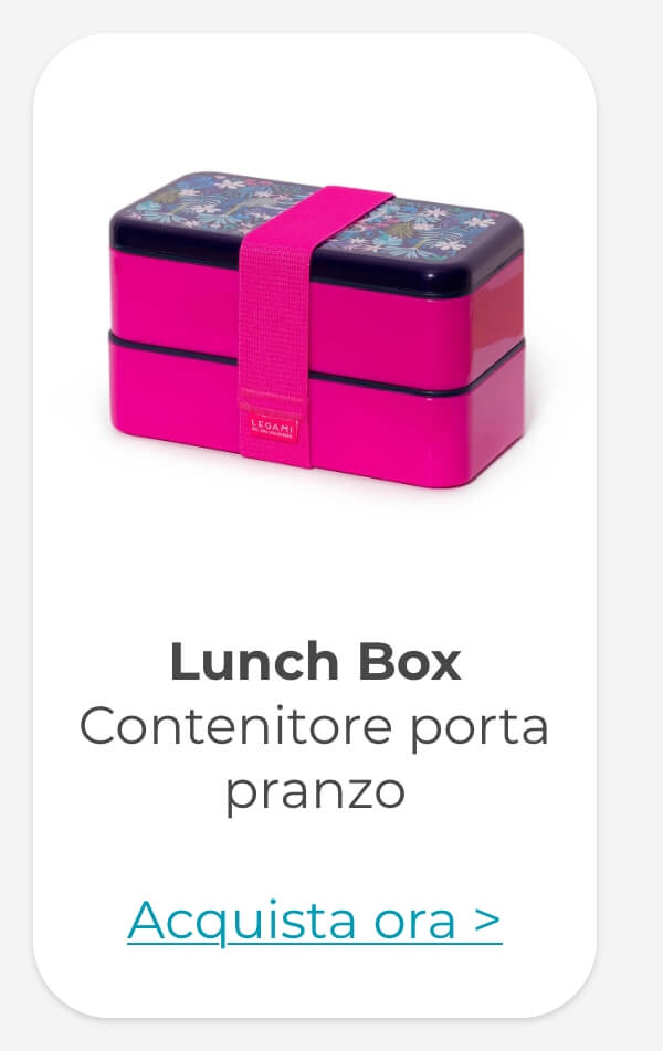 Contenitore Porta Pranzo, legami